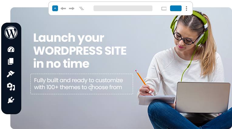 WordPress website hosting made simple and ready to customize